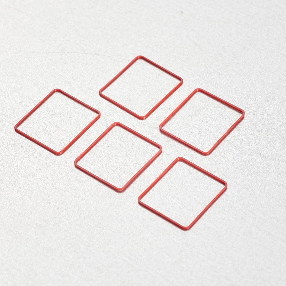 Colored plastic shaped seal